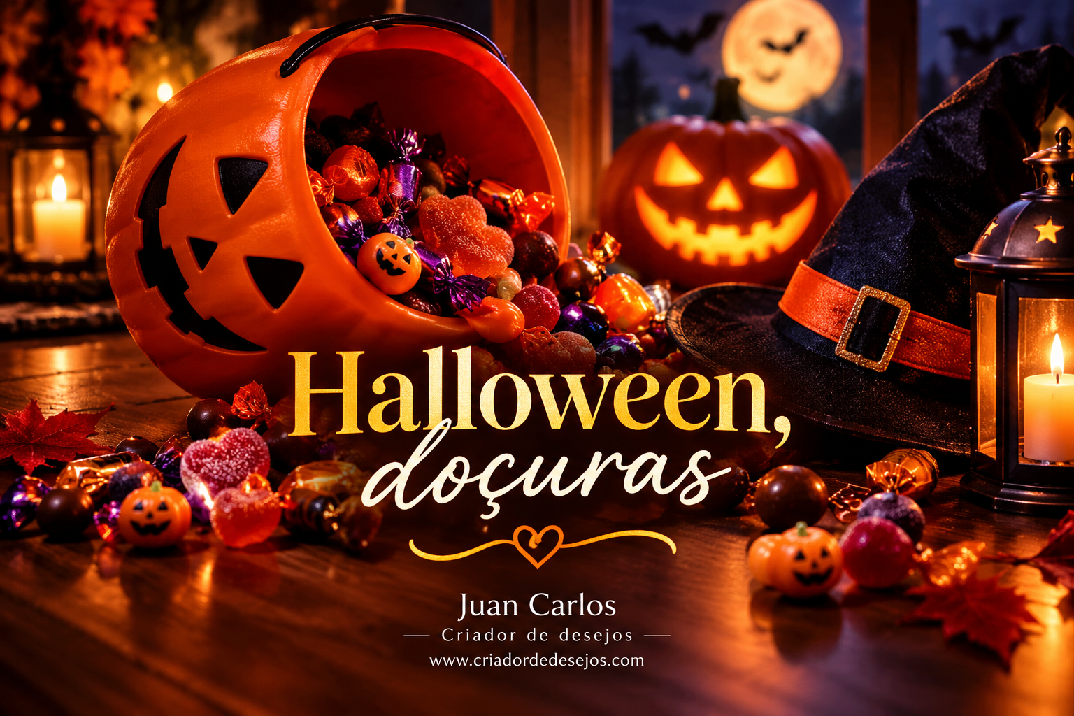 Halloween, doçuras…